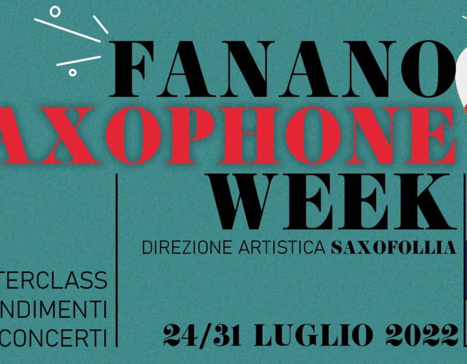 Fanano Saxophone Week 2022