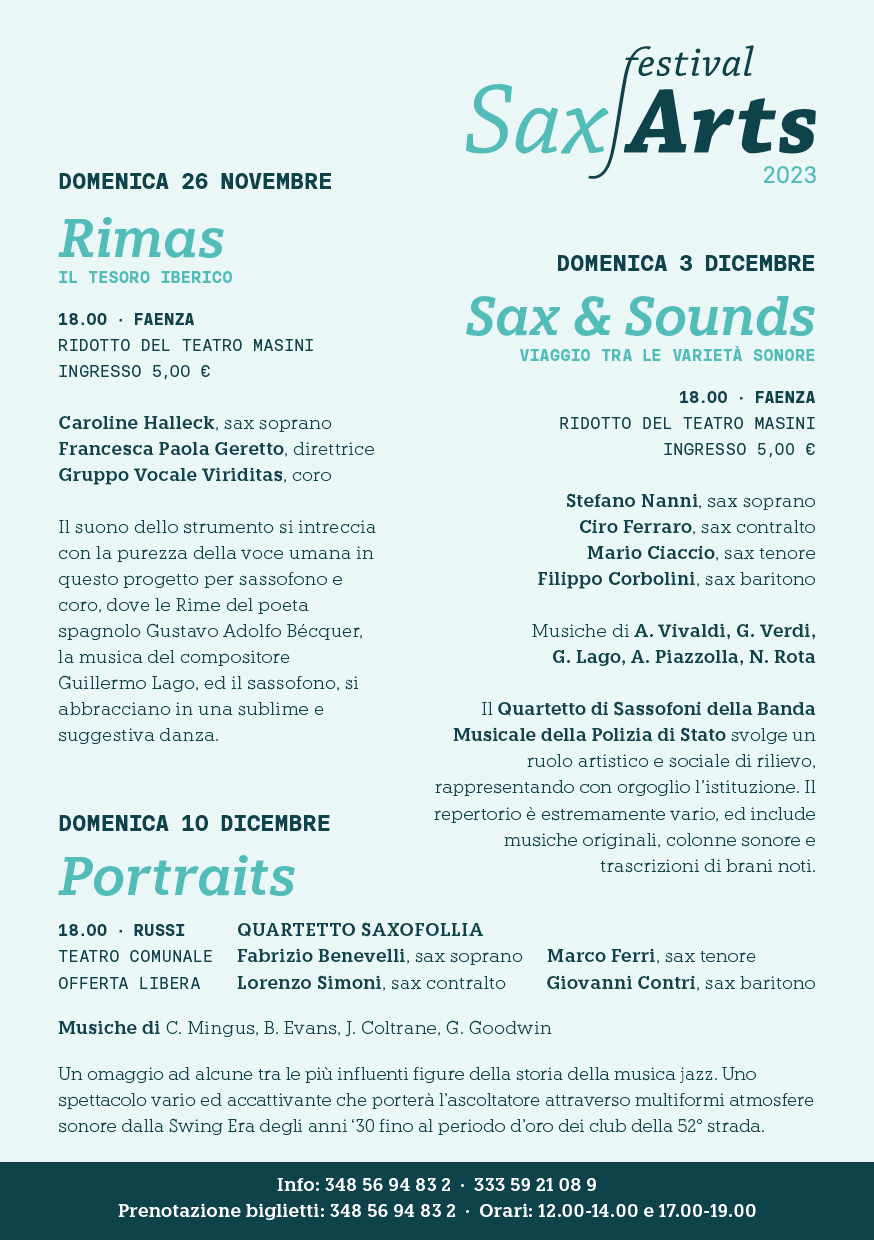 Sax Arts Festival