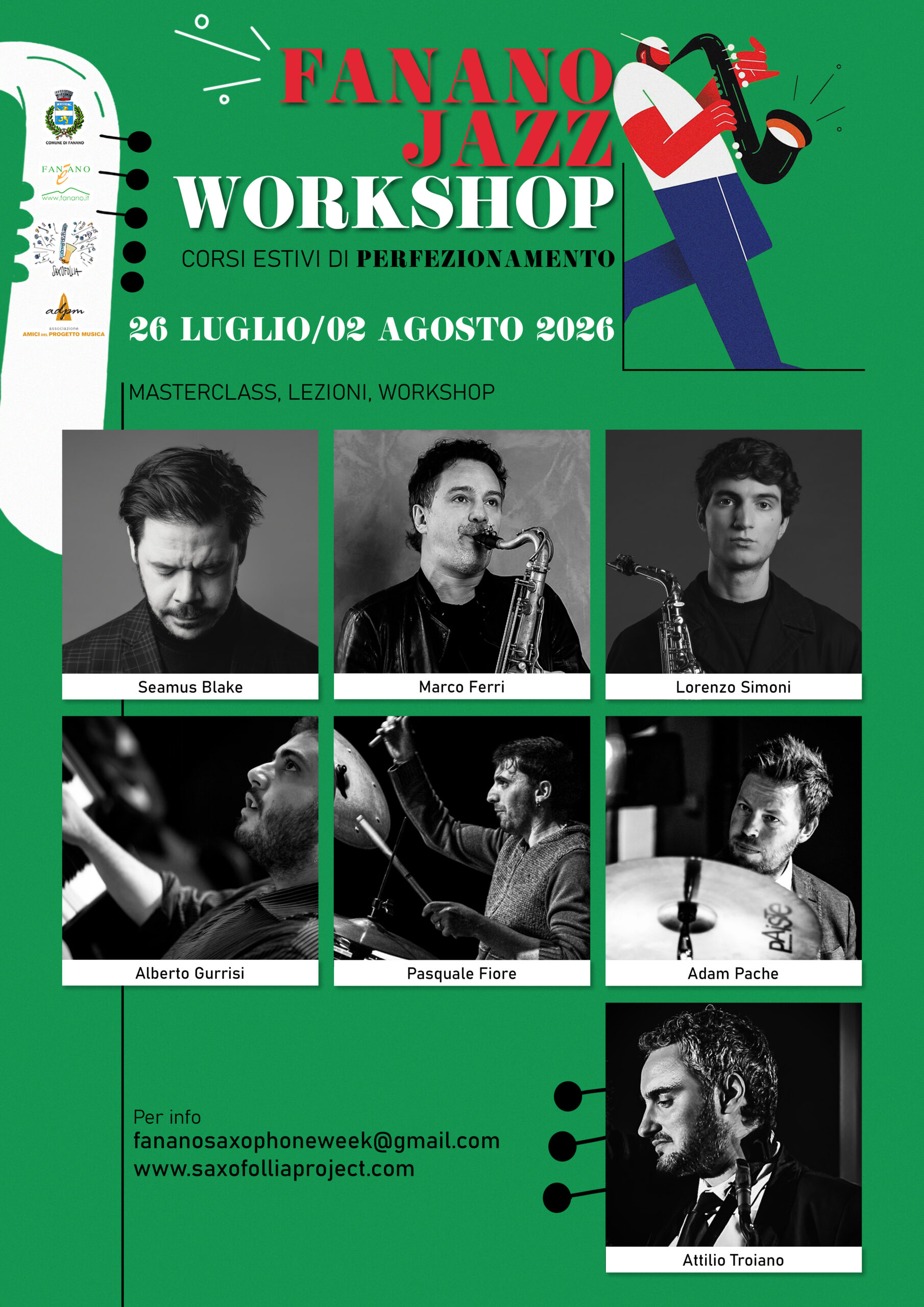 Fanano Saxophone Week 2026